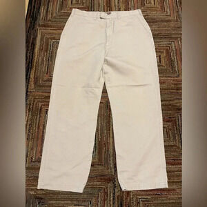 Lee Khakis Chino Pants Men's Size 36x30 Beige Cotton